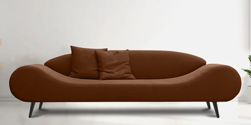 brown sofa