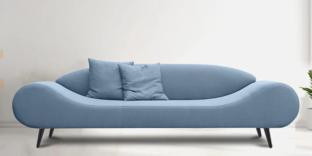 Astonishing 3 Seater Sofa In Light Grey Color